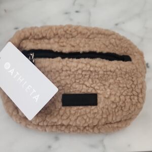 Athleta Camel Sherpa Belt Bag